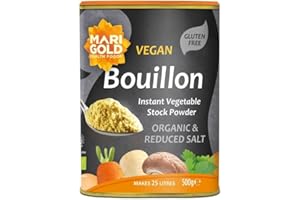MARIGOLD HEALTH FOODS Marigold Organic Reduced Salt Bouillon 500g
