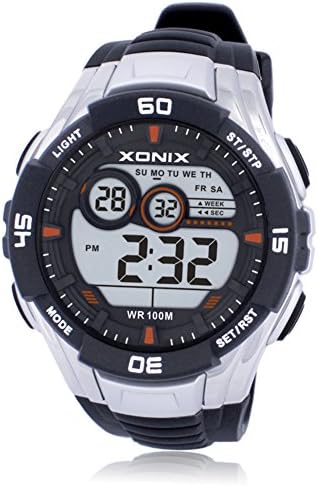 Europe and the coolLED luminous figure/Boys sports waterproof multifunctional electronic watches-A