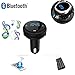 Produktbild FM Transmitter Mit Bluetooth, MP3-Player mit Dual USB Auto Ladegerät mit 3,55 mm AUX-In Port Wireless Car Kit Musik Kontrolle und Hände frei Calling unterstützt SD Karte/USB für iPhone iPad Samsung Smartphone