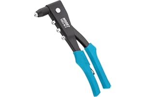 HAZET 1963N-1 I do nitów zrywalnych od 3,2 do 5 mm, automatyczne mocowanie nitu, z noskami z obrzeżem I do bezpiecznych i szybkich połączeń nitowych