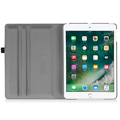 Fintie iPad 9.7 Zoll 2017 / iPad Air Hülle – 360 Grad Rotierend Stand Smart Cover Case Schutzhülle Tasche mit Auto Schlaf / Wach Funktion für Apple iPad 2017 Neue Modell / iPad Air 2013 Modell (Nicht geeignet für iPad Air 2), Denim grau - 9