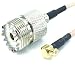 Produktbild 2 Pack UHF Female SO239 to MCX Male Right Angle Connector, pigtail RF Coaxial RG316 Cable Adapter for Antenna,SDR Radio Dongle, Baofeng UV82