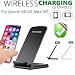 Produktbild QI Kabelloses Tragbare Ladegerät Für iPhone / XR / XS / XS max | Drahtlose Ladegerät Power Qi Lade Pad Mat | Wireless Charger Stand Dock | Faltbar Halterung Induktive Ladestation Ständer (Schwarz)