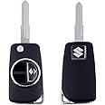 GAIL™ Aftermarket Modified Flip Keys for 2 Button Remote Key Shell/Remote/ keycase Models Swift,Ritz,SX4,Dzire,WagonR, A-Star Grand Vitara,Baleno,Ignis,etc (Modified)