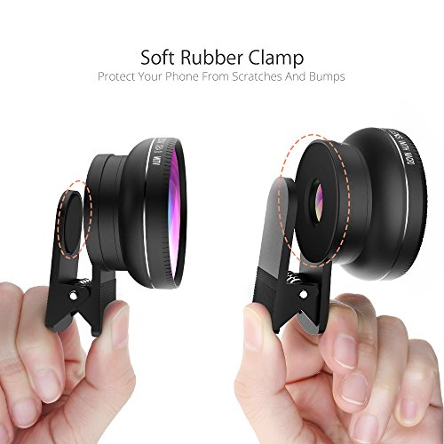 VicTsing Lenti Smartphone Cellulari Obiettivi 2-in-1 con 10X Macro per iPhone/Smartphone