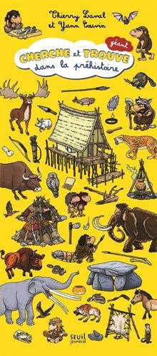 couverture de : Cherche et trouve dans la pr&eacute;histoire