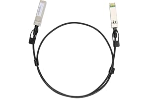 ANNADUE Kabel 10G SFP+ DAC, Kabel High Speed ​​SFP-10G-CU1M DAC SFP+ do SFP+ 10G High Speed ​​Cable 1M, Plug And Play.