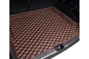 CUPLES Voiture Tapis de Coffre pour Porsche Cayenne (955) 2002 2003 2004 2005 2006-2010, ImperméAble AntidéRapants Durable Haute Qualité sur Mesure Liner Protection,-Coffee