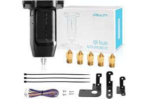 Creality ufficiale CR Touch sensore di livellamento del letto automatico e kit 5 ugelli PCS per stampante 3D Ender 3 / Ender 3 V2 / Ender 3 Pro/CR-10 con scheda madre a 32 bit V4.2.2 / V4.2.7