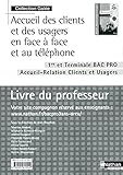 Image de Accueil des clients et des usagers en face à face et au téléphone - 1re/Tle Bac Pro ARCU