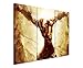 Produktbild Leinwandbild 3 teilig God_of_War_Ascension_3x90x40cm (Gesamt 120x90cm) _Ausführung schöner Kunstdruck auf echter Leinwand als Wandbild auf Keilrahmen