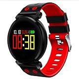 Pang Pang Smart Watch-Smart Armband Farbdisplay Fitness Ring Ride Tracker Sportuhr Pedometer Bluetooth Herzfrequenz Schlafüberwachung IP68 Wasserdicht Multicolor Sport Record Shooting Armband Bequeme