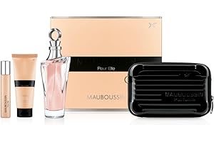 Mauboussin - Coffret Prestige 2024 Pour Elle : Eau de Parfum 100ml, Lait Corps 75ml, Travel Spray 20ml & Sac Bandoulière