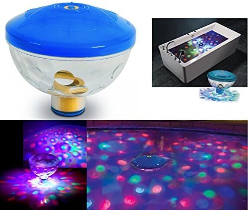 HANGQI Underwater LED Disco Aqua Glow Light Show Pond Pool Spa Hot Tub Party Night Light