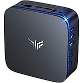 NiPoGi AK1 PLUS Mini PC Alder Lake N95(up to 3.4GHz) 8GB DDR4 256GB SSD, Micro Computer Desktop PC with 2.5 Inch SSD/Gigabit 