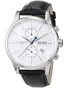 Hugo Boss Herren-Armbanduhr Jet Chronograph Quarz Leder 1513282