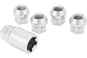 ‎TBEST Cone Seat Wheel Lock Kit, Cone Seat Wheel Locks Edelstahl Wheel Locking Lug Nuts Kit Ersatz für 3 Y S X