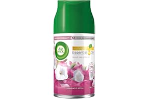 RECKITT Air Wick Air Freshener, Freshmatic Auto Spray Refill, Smooth Satin and Moon Lily, 250ml