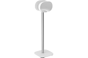 Vogel's SFS 4133 Ständer | Exclusiv für Sonos ERA 300 Lautsprecher | Hochwertig und durchdacht | Kabelverdeckungssystem | Sicher Dank TÜV-geprüfter Stabilität | Höhe: 82 cm | Weiß (1 Standfuß)