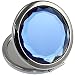 Kolight Mini Cosmetic Metal Portable Fold Pocket Women Girls Makeup Mirror Double Sides (One Is Normal,Another Is Magnifying) (Blue) RS.599.00