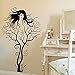Produktbild Human Tree Baum Wandbild Wandtattoo Wandaufkleber Blumen Wandsticker Wandbilder Aufkleber Deko. PVC abnehmbar