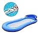 Produktbild Schwimmende Hängematte für Schwimmbecken, leicht, schwimmend, tragbar, doppelter Verwendungszweck, für Erwachsene und Kinder, blau