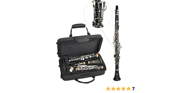 Steinbach Bb Clarinet German System With 16 Flaps 4 Rings Amazon De Musical Instruments