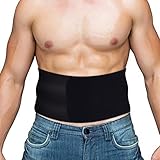 Faja Lumbar de OMorc, Reductor de Peso / Moldeadora para Cintura / Back Supporter para hombres y mujeres, Neopreno Suave y Adjustable, Cinturón de Adelgazante Abdominal