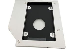 NIGUDEYANG 2. SSD HDD Festplatte Optischer Schacht Caddy Rahmenhalterung für HP EliteBook 2530p 2540p 2560p 2570p 2740p