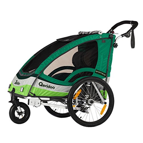 Qeridoo Sportrex 2 Fahrradanhänger 2017 - 2 Kinder