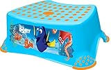 keeeper 1843162512500 tomek "finding dory" tritthocker mit anti-rutsch-funktion, blau