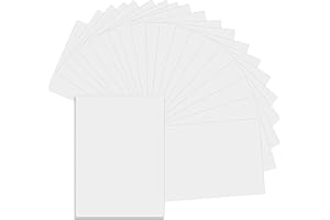 BNXF 20 Pcs Mylar Stencil Sheets,A4 Inkjet Transparency Film Waterproof Transparent Printing Paper,Blank Mylar Stencil Sheets,Stencil Paper Blank Mylar Templates for DIY Stencil Cutting, Making Stencils