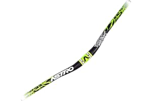 GRTE Manubrio Mountain Bike Leggero Aero Alluminio MTB Riser Bars 31.8×680/720/780mm Extra Lungo colorato Manubrio della Bicicletta