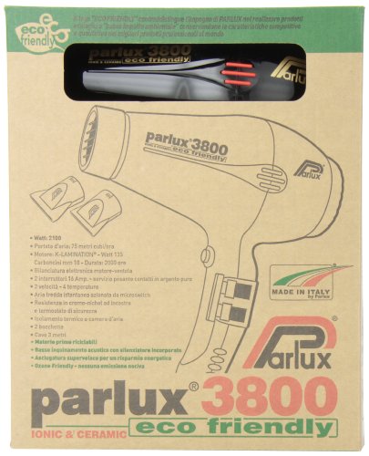 Parlux Ceramic + Ion Haartrockner, 2100 W, schwarz - 4
