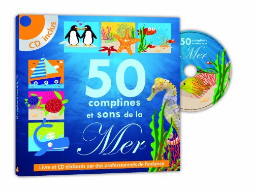 couverture de : 50 comptines et sons de la mer