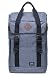 Produktbild KAUKKO Rucksack Roll Top Backpack Lässiger Vintage Tagesrucksack Herren Laptop Schulrucksack fit 15" Notebook Bag für Wandern Reisen Camping