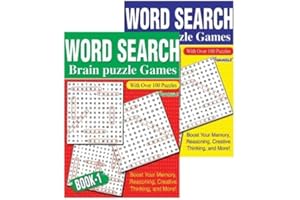 SALE JUNCTION Word Game Assorted Colour Word Search Key Stage One Spelling Word Brain Teaser Puzzle Games Wordsearch Easier Read For Adults Seniors And Elderly With Solution Suitable For All Ages 27x 20x0.5cm (1Pc)
