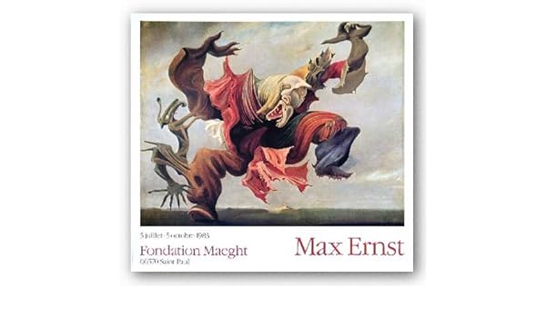 L Ange Du Foyer By Max Ernst Art Print Poster Amazon Co Uk