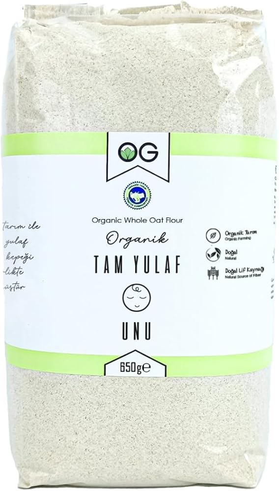 OG Organik Tam Yulaf Unu 650 Gr
