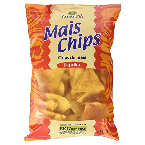 Preisvergleich Produktbild Alnatura Bio Mais Chips Paprika, 125 g