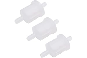AIB2C 68T-24251-01-00 68T-24251-00-00 6EE-F4251-00 Inline Fuel Filter for Yamaha Outboard F4 F6 F8 4-Stroke 3pcs