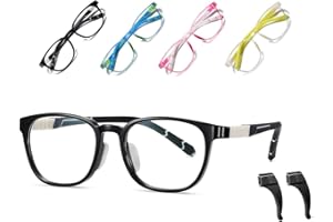 Musivon Blue Light Glasses Kids Gaming Glasses for Children Anti Blue Light Computer Glasses for Teens Boys Girls Age 3-12