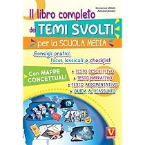 Il libro completo dei temi per la scuola media. Con mappe ...