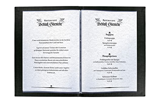 Sigel DP657 Struktur-Papier / Karton Perga grau, A4, 50 Blatt, Motiv beidseitig, 200 g – viele Modelle - 4