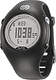 Soleus Mini GPS-Uhr Pulsuhr Fitness Uhr - Schwarz/Silber   SOMINBKSI