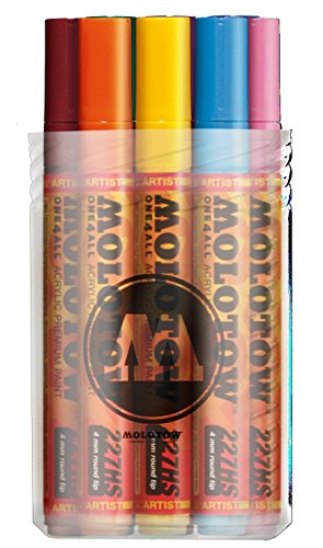 Molotow 200153 1 Kit de 12 Rotuladores One4All 227HS, 4 mm