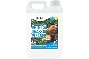 FLOW TM SIMPLY AMAZING PRODUCTS Artificial Grass Cleaner, Disinfectant & Deodoriser | 10:1 Concentrate makes 25 Litres | Lemon Fresh Scent - 2.5 Litres