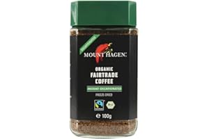 MOUNT HAGEN Café décaféiné instantané BIO 100 g