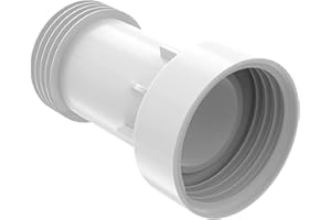 4BAOHUI IBC Tank Zubehör, IBC Adapter S60x6 Verlängerung Distanzstück, IBC Container Zubehör Gerade S60x6 Grobgewinde auf S60x6 Grobgewinde, mit PVC Dichtung