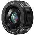 Panasonic LUMIX H-H020AE-K 20 mm Micro Four Thirds Camera Lens - Black